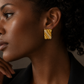 ALYA — Boucles d’Oreilles Sculpturales