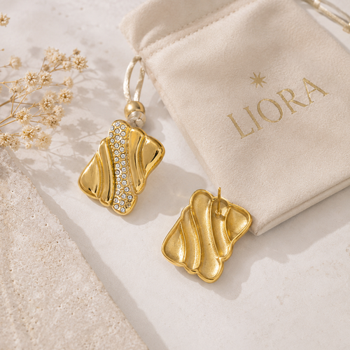 ALYA — Boucles d’Oreilles Sculpturales