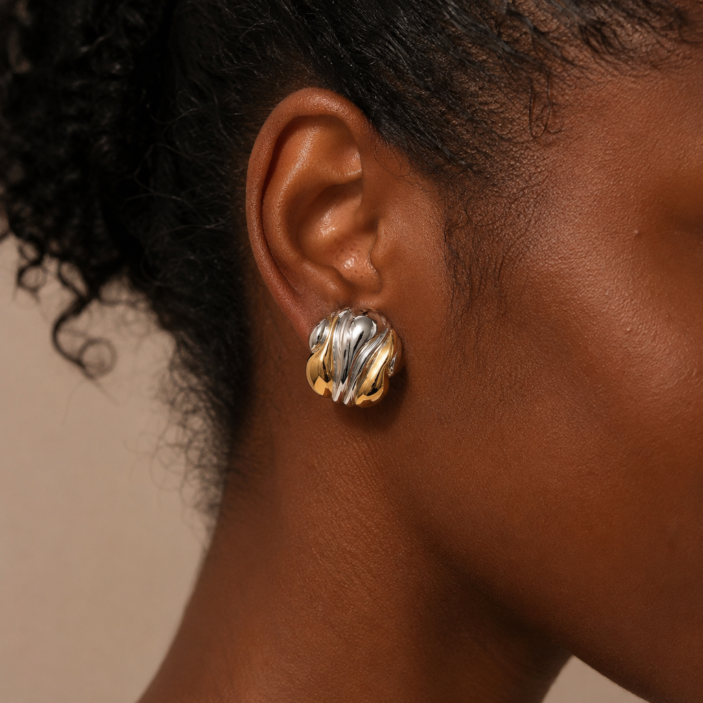 Boucles d’Oreilles ÉCLAT SCULPTÉ