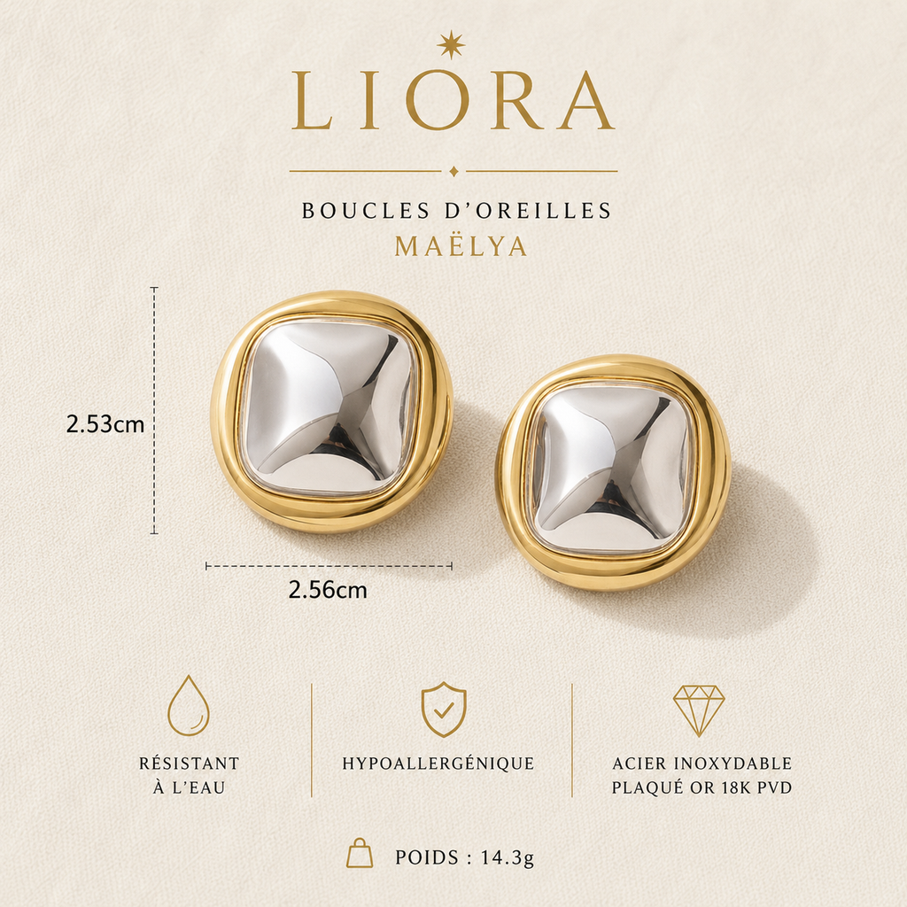 MAËLYA — Boucles d’oreilles