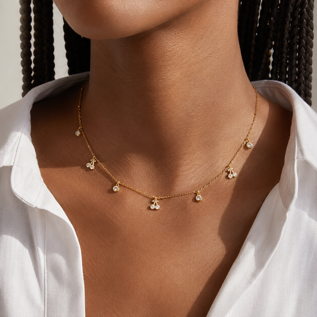 Collier CERISES D’OR