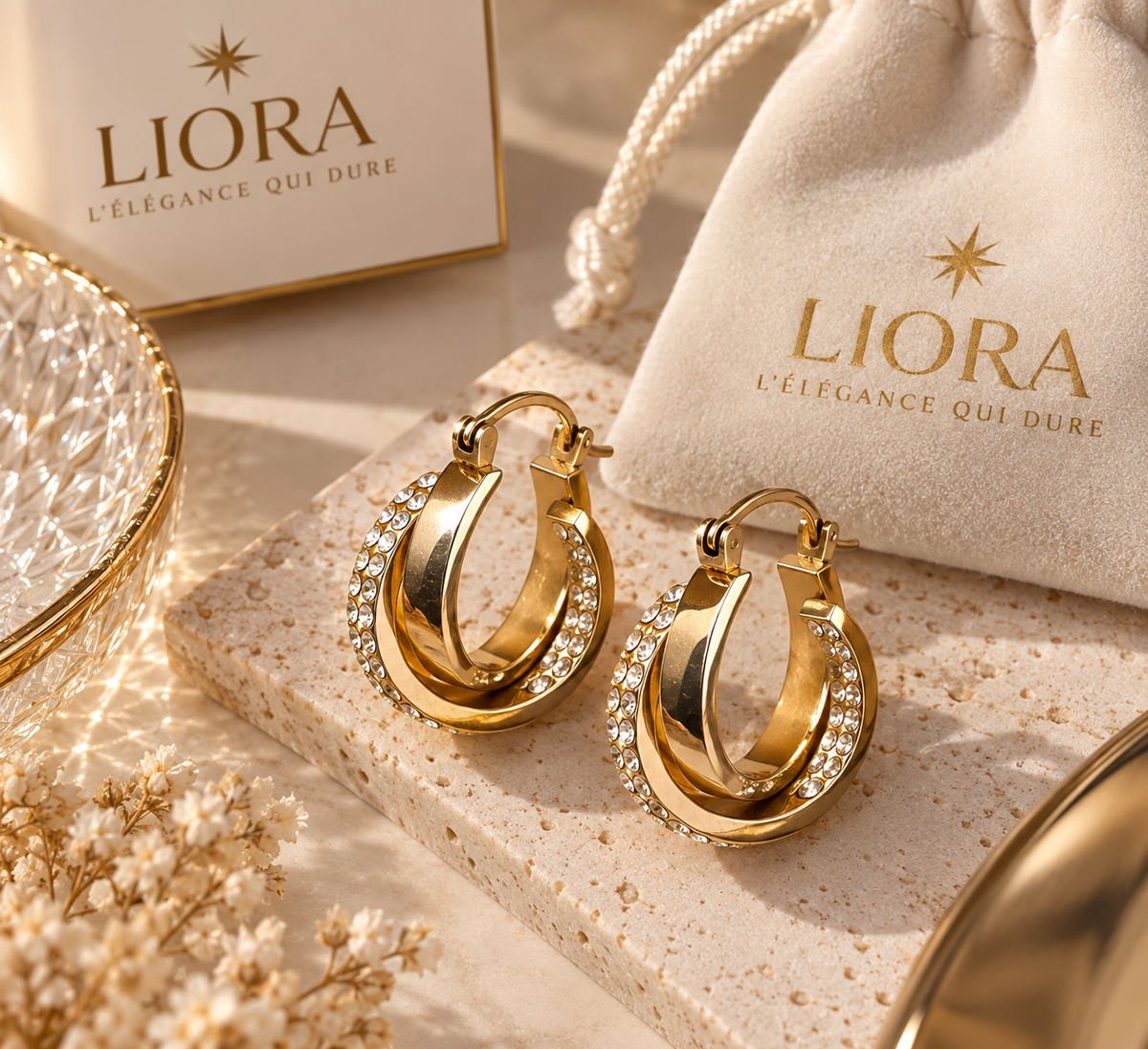 AURÉLIA — Boucles d’oreilles