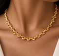 CASSIA — Collier doré