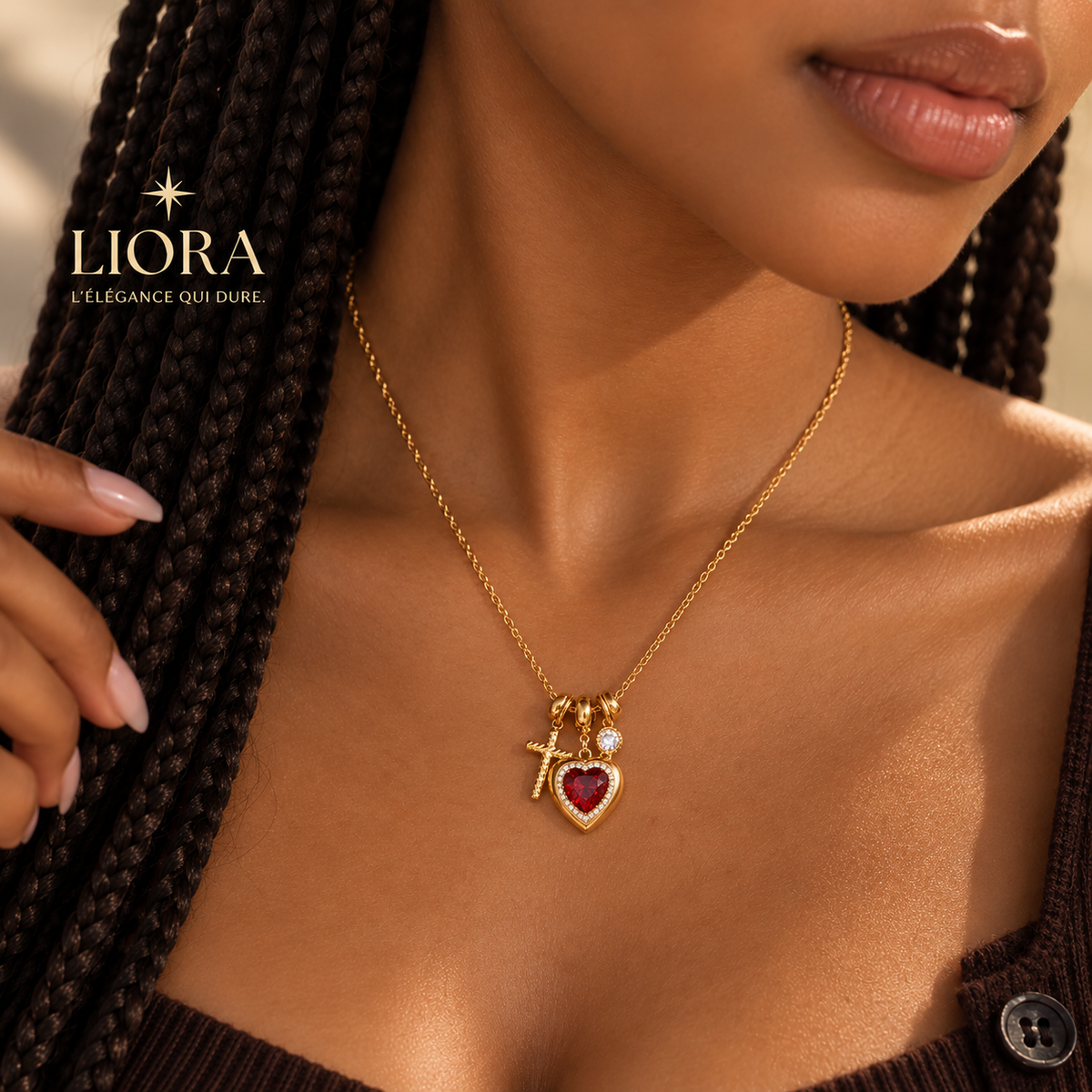 ÉLISARA — Passion Heart Necklace