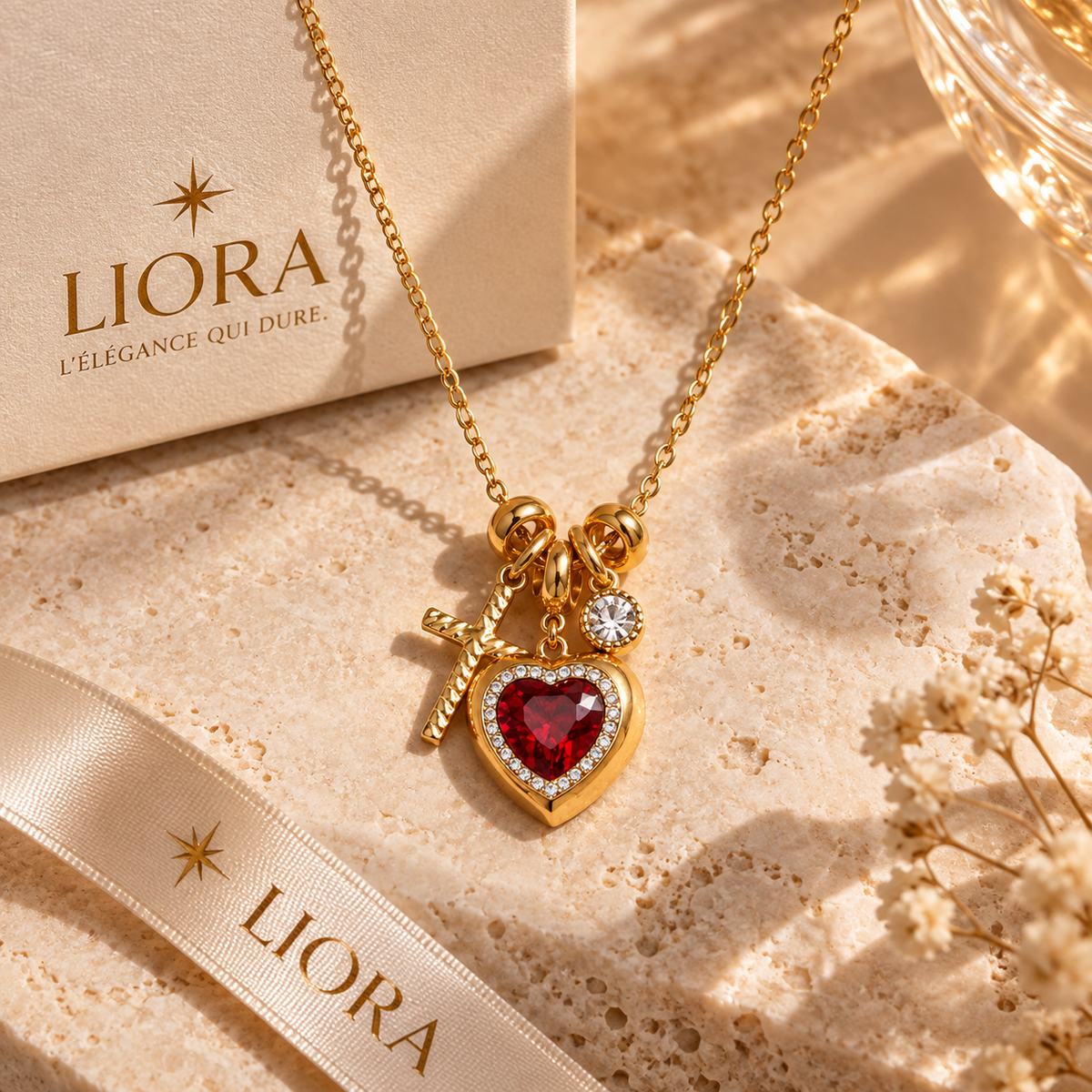ÉLISARA — Passion Heart Necklace