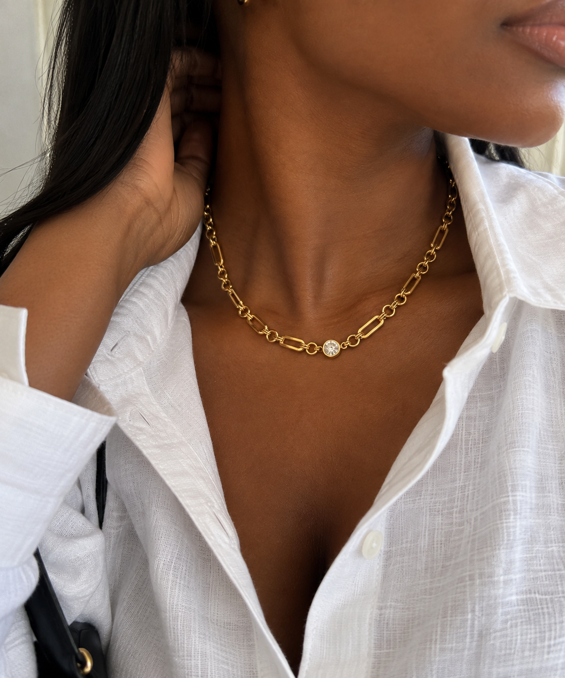 LYSORA — Gold-tone necklace