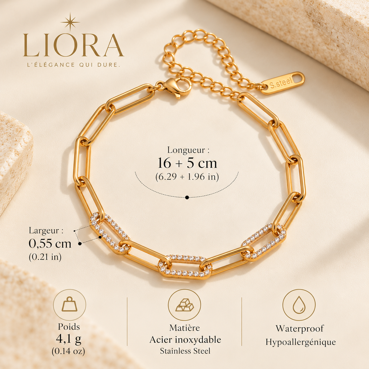 ÉCLATÉA — Collection de bracelets