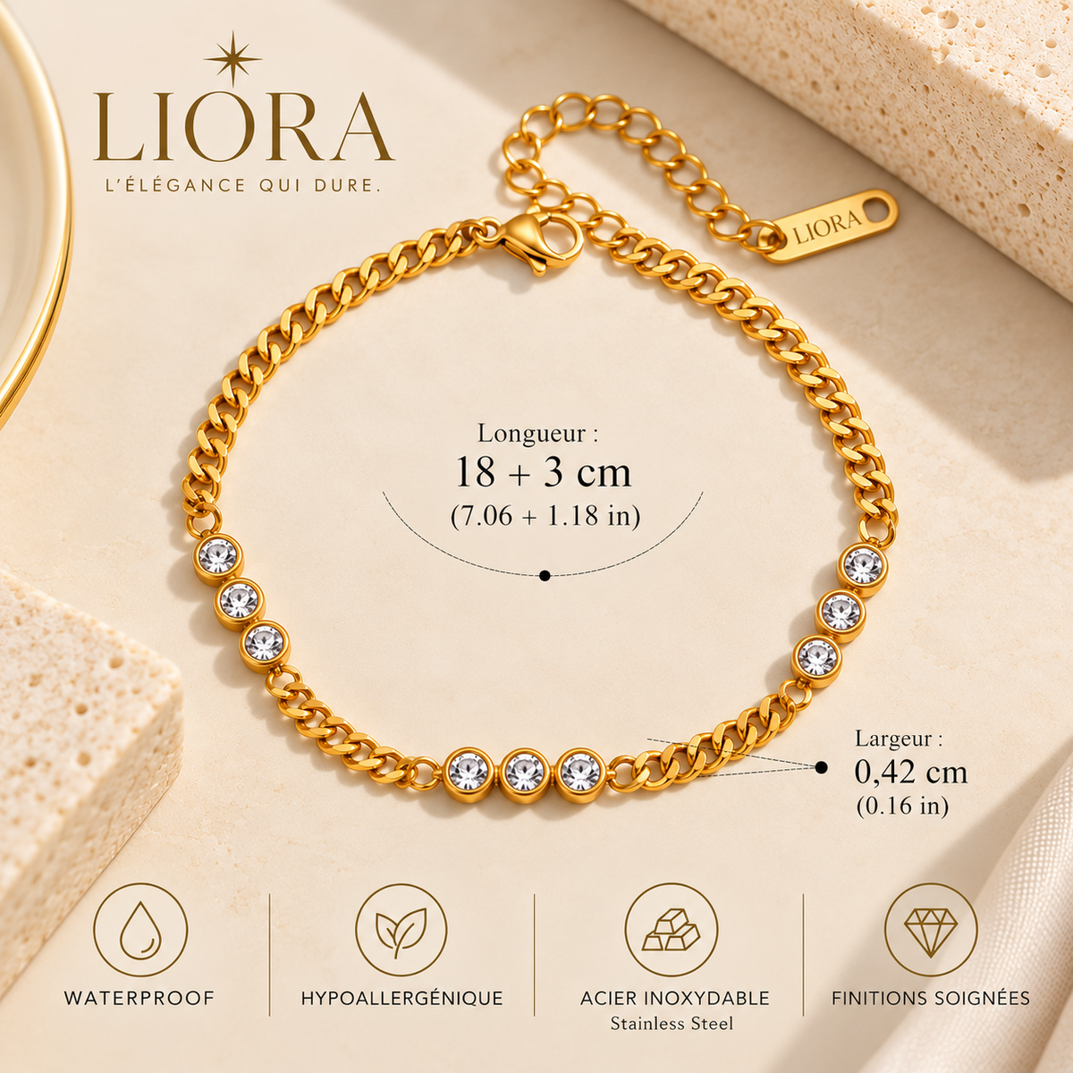 ÉCLATÉA — Collection de bracelets