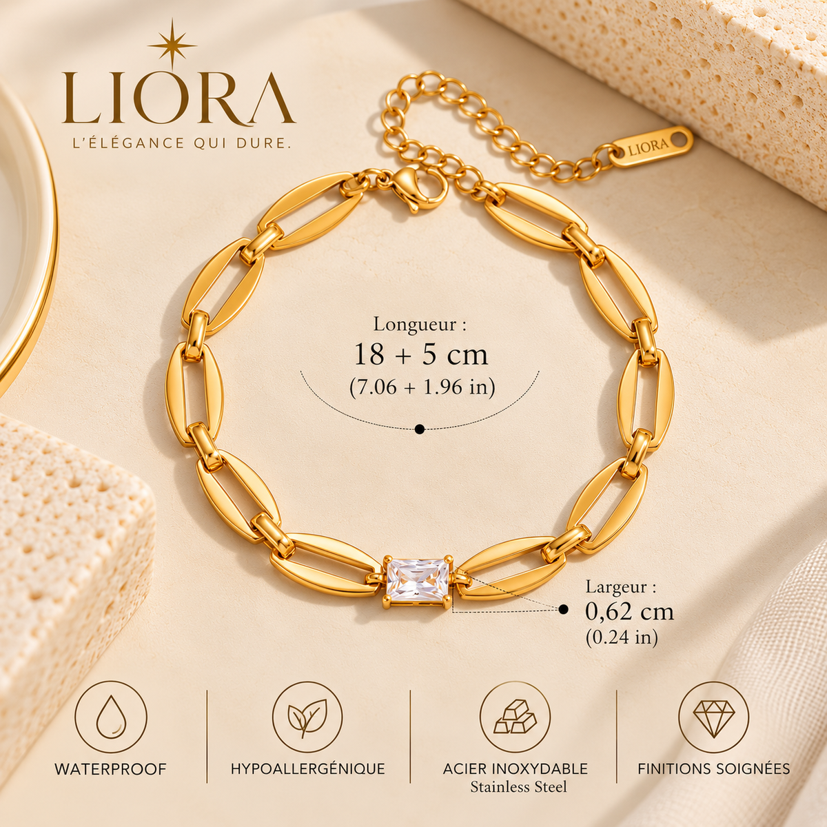 ÉCLATÉA — Collection de bracelets