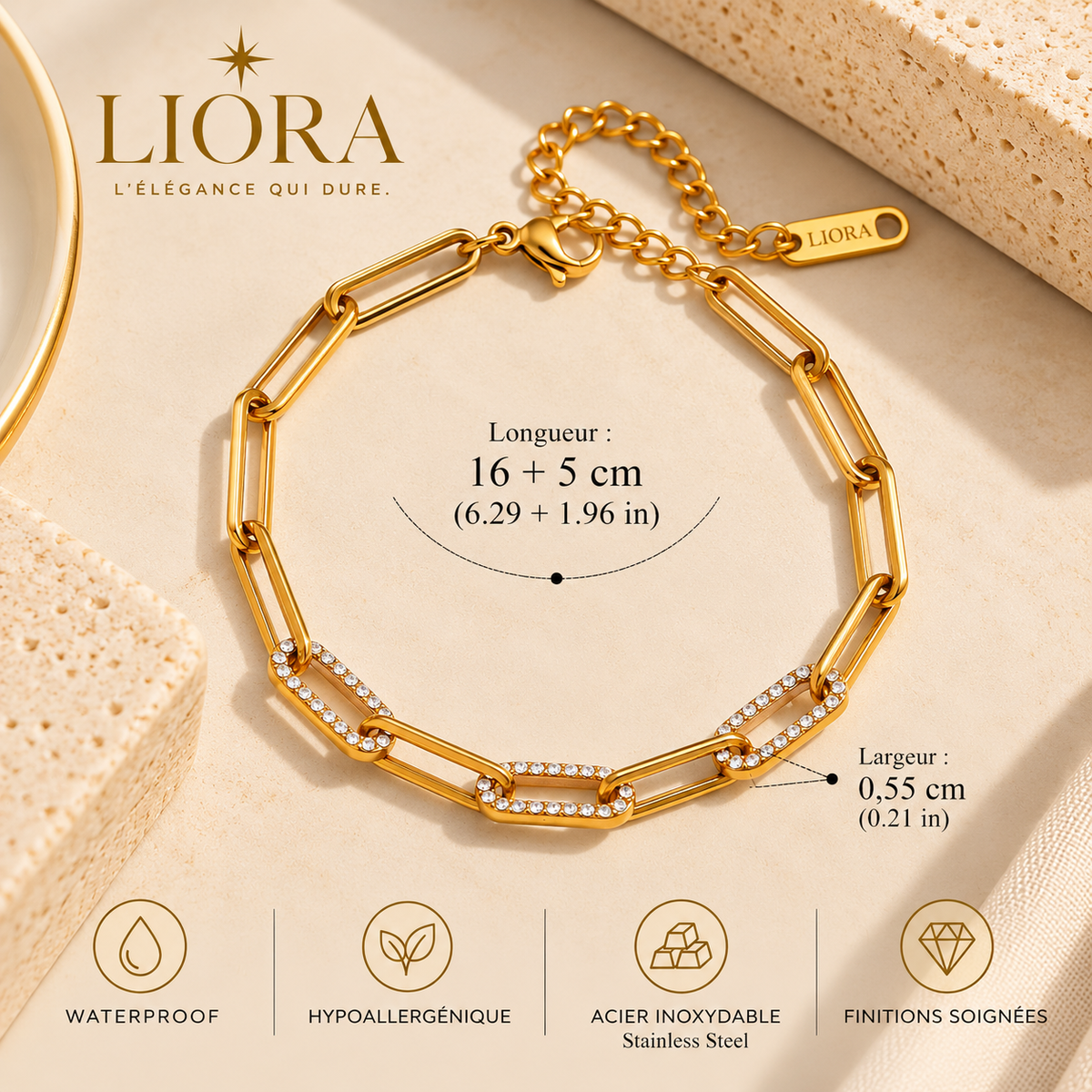 ÉCLATÉA — Collection de bracelets